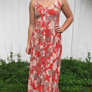 SOLD AMUSE Society Floral Maxi